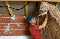 Mount Norris tapered roof insulation